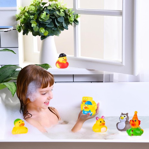 35 Packungen Gummienten im Großsortiment Jeep Enten zum Ducken, kleine Gummi... - Bild 8 von 8