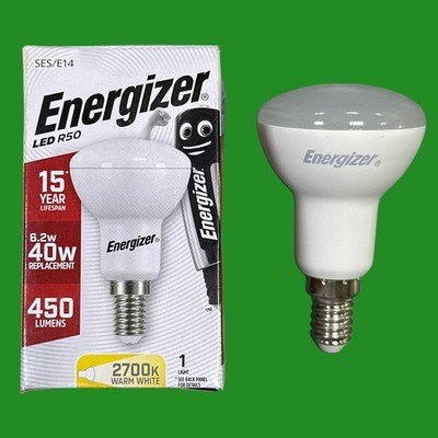 1x 6.2W (=40W) LED R50 Reflektor Spot Glühlampen Pearl 2700K Ses E14 S Schraube