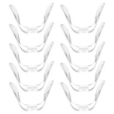 10 Pcs Glasses Nose Bridge Pads Plastic Nose Support for Eyewear