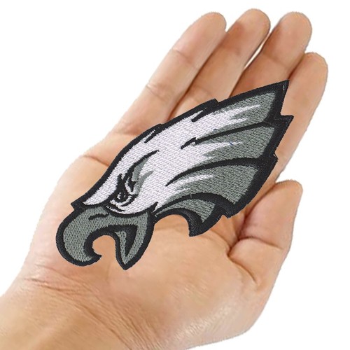 10 pcs Philadelphia Eagles Size 4.5"x2.0" Iron on Patch Sew Embroidered Fabric - Picture 2 of 12