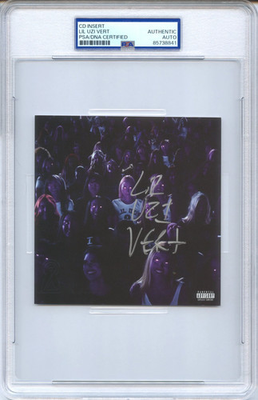 #ad Lil Uzi Vert Signed Autographed CD Cover “Eternal Atake 2” PSA DNA Authenticated $249.99