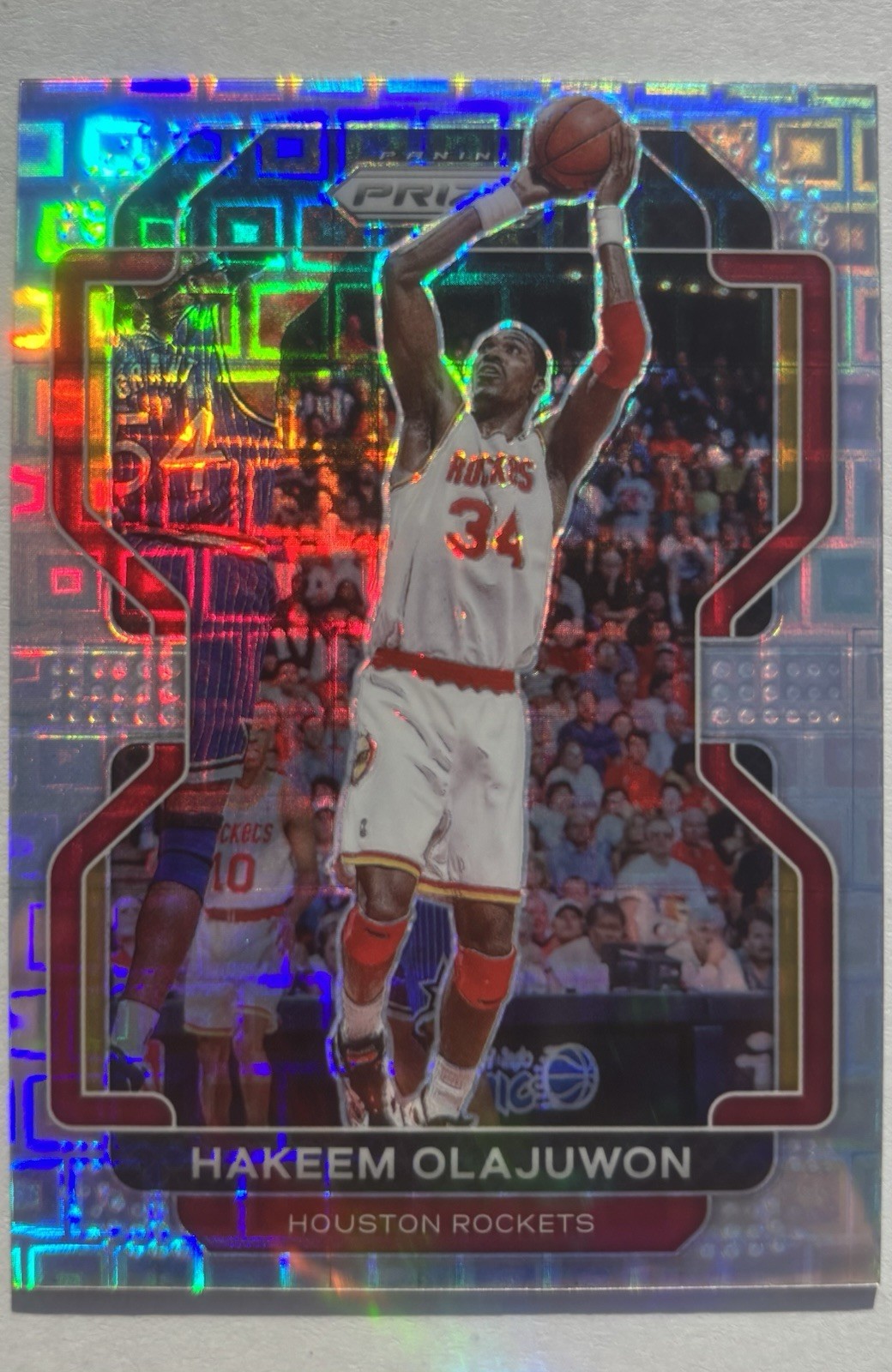 Hakeem Olajuwon 2021 Prizm Premium Factory Set #265 Serial Numbered 145/150