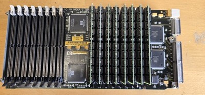 HP A2375-60054 16-Slot SIMM Memory Carrier Card A2992A for HP, Untested