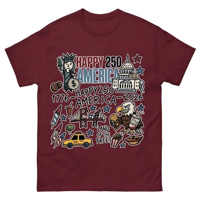 America-250th-Anniversary-Shirt-Happy-250-America-1776-2026-Tee-4th-Of-July