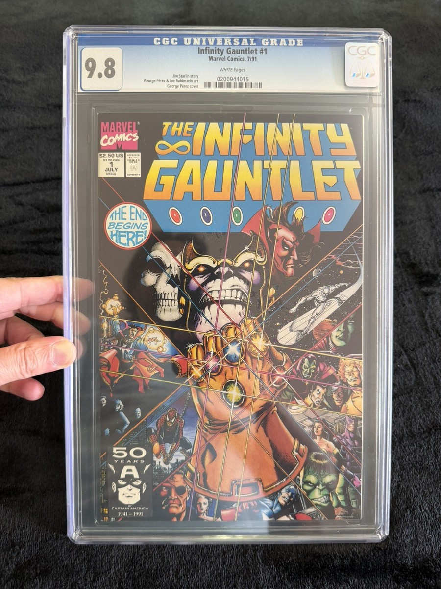 Infinity Gauntlet #1 アメコミ リーフ INFINITY GAUNTLET #1~6 COMPLETE SET アメコミ リーフ(Jim Starlin