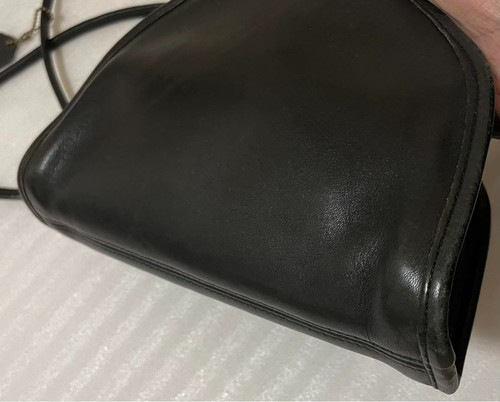 Bolso de Hombro Old Coach Media Luna 342 Bandolera Cuero Raro - Imagen 4 de 8