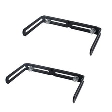 2 Sets Adjustable Universal Mounting Bracket for CB/ham Radio Transceiver  S...