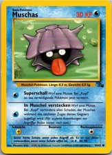Pokémon Muschas 54/62 - Fossil - Deutsch 1995