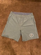 Rhone Men's Athletic Shorts Gray Size M Drawstring Elastic Waist