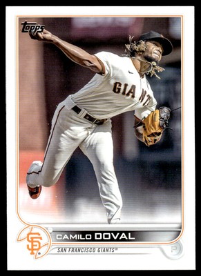 2022 Topps Update #US30 Camilo Doval   Giants (RC)