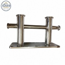 Double Cross Bollard Marine Grade Hardware Resistant for Boat Owners Dock Tool