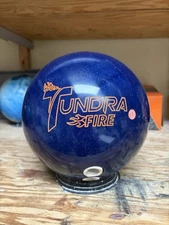 Used Track Tundra Fire Bowling Ball 15 Pounds