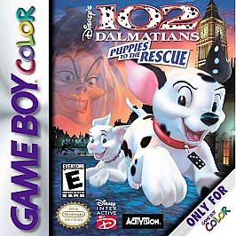 102 Dalmatians: Puppies to the Rescue (Nintendo Game Boy Color, 2000)