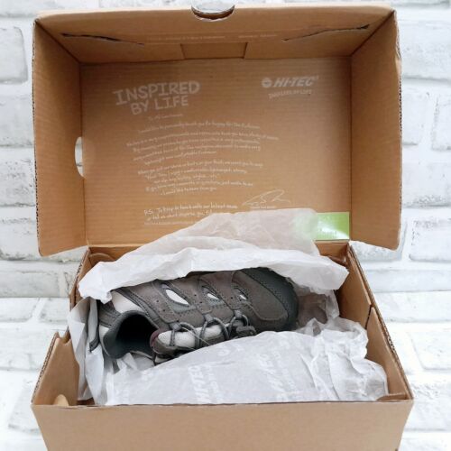 Hi-Tec Wildleder Sneaker Schuhe Jungen Größe 10 Kleinkind NEU - Bild 7 von 21