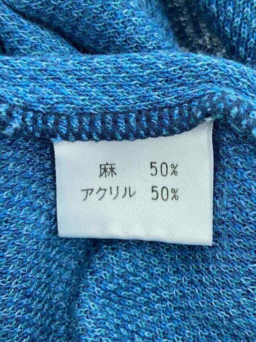 YVES SAINT LAURENT BLU AS 02 147 Maglione lino dal Giappone '024