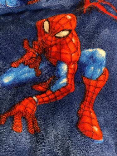 Marvel Spider-Man Boys Fleece Blanket Hoodie Oversized One Size 4 - 10 Fits Most - Picture 15 of 18