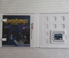 GOOSEBUMPS: THE GAME (Nintendo 3DS, 2015) Complete-CiB w/Manual Tested & Works