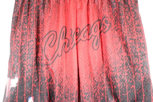 Mitchell & Ness NBA Re-take gradient Swingman Shorts Chicago Bulls 1997 Men's LG - Picture 4 of 6