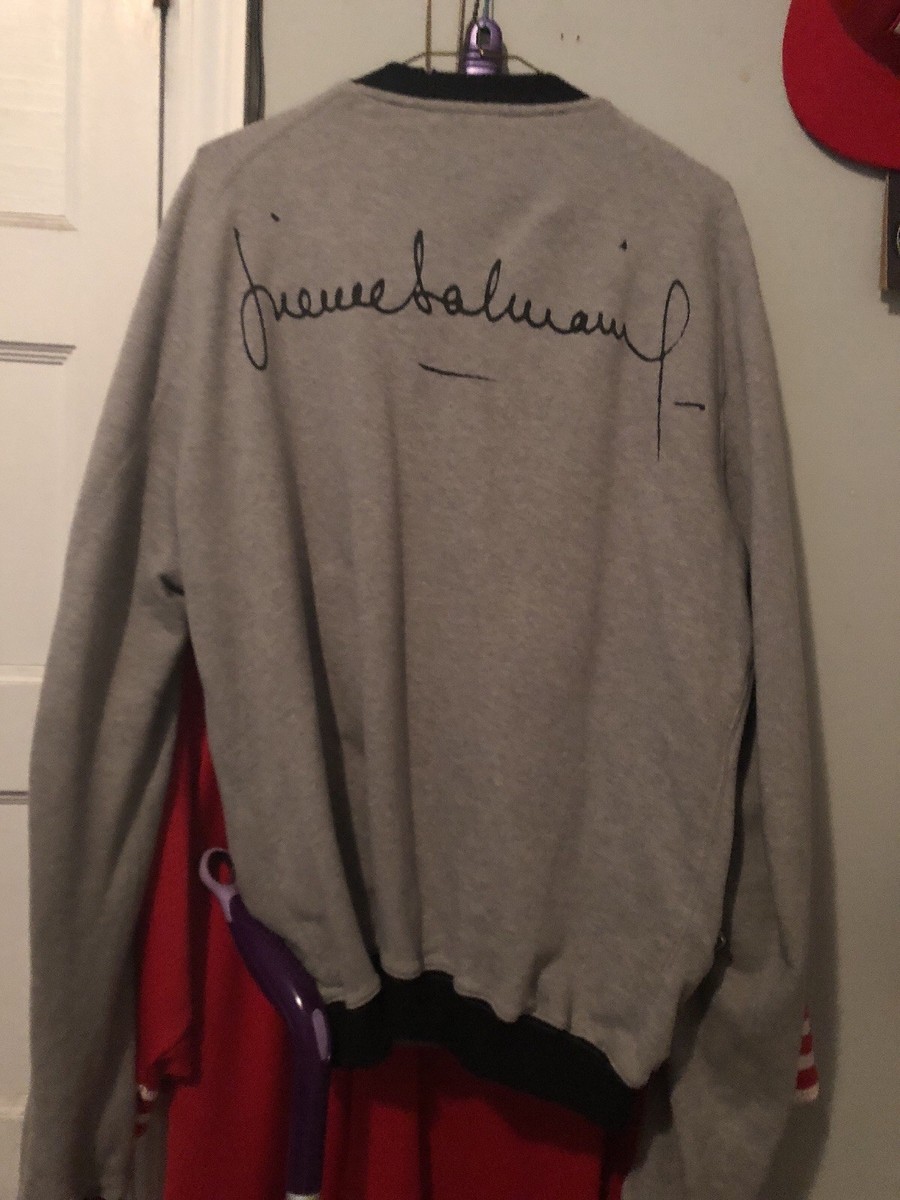 Veste Universitaire (varsity) Pierre Balmain Gris - Taille XL (EU56/US46), Occasion Bon état