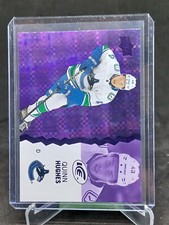 2023-24 UD Ice Hockey Purple Parallel Quinn Hughes #60 (FI)