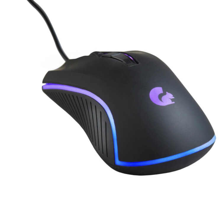 Goodmans 4 in 1 Gaming Bundle, 4 Piece Set LED Keyboard Mouse Headset