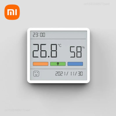 Xiaomi Digital LCD Innen Temperatur Sensor Luftfeuchtigkeit Messgerät Uhr Thermometer