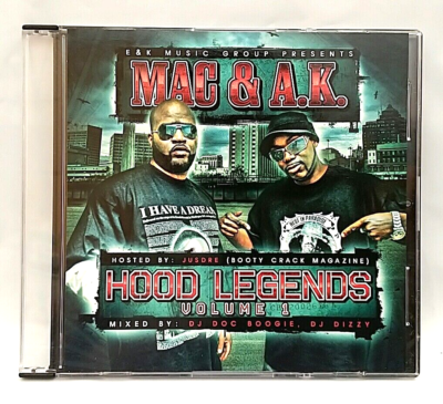 CD) Mac & A.K. – Hood Legends Volume 1, Album, Mixed, Near Mint