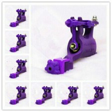 8Pcs Professional Tattoo Gun Machine Purple Rotary Motor Liner Shader