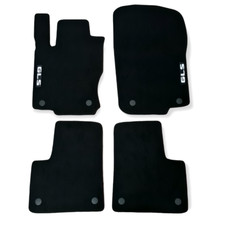 Car Floor Mats Velour For Mercedes Gls X166 Auto Liners Waterproof Black Carpet