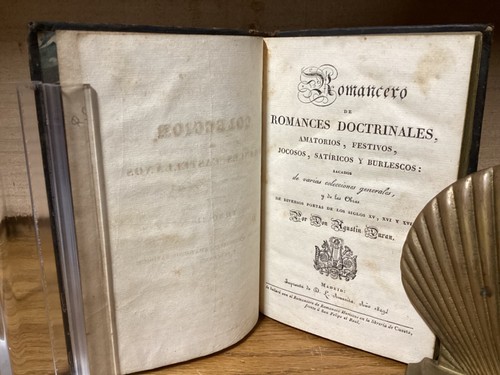 1828-32 4 Vols. In 3 Romancero De Romances Caballerescos & Moriscos - Duran - Foto 13 di 23