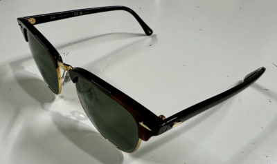 Ray-Ban RB3016 Clubmaster Sunglasses - Red Havana/Polarized G-15