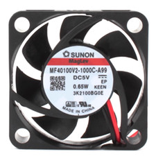 1 PCS SUNON Fan MF40100V2-1000C-A99 DC5V 4010 4cm 2 wire video card cooling fan