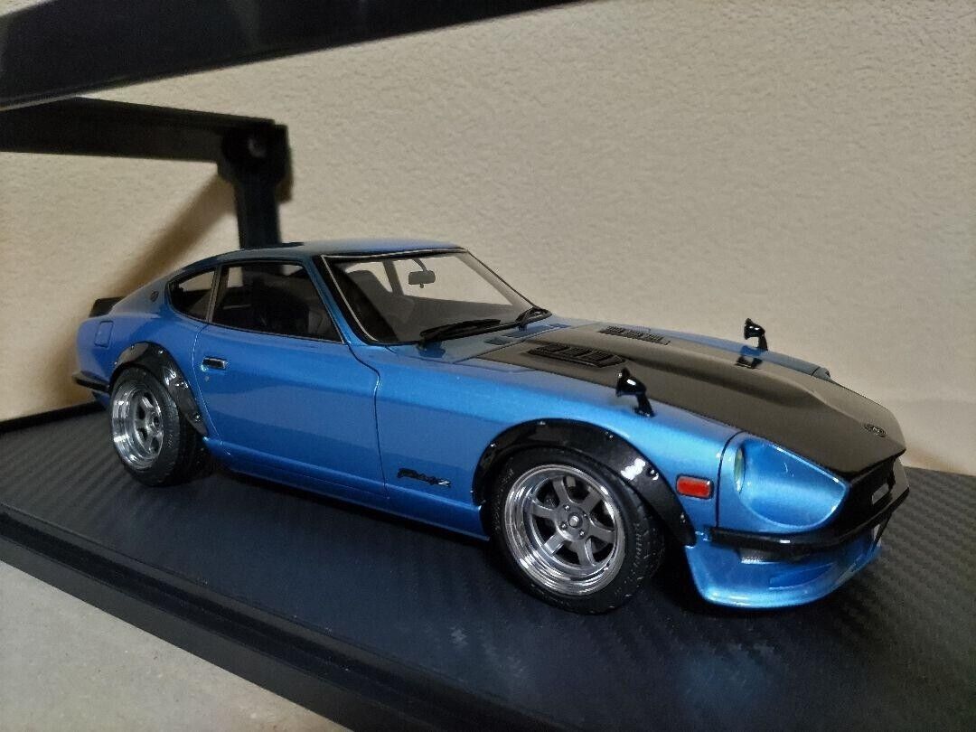 1/18 Ignition Model Nissan Fairlady Z S30 Light Blue w/ Box 1/18 Ignition Model Nissan Fairlady Z S30 Light Blue w/ Box