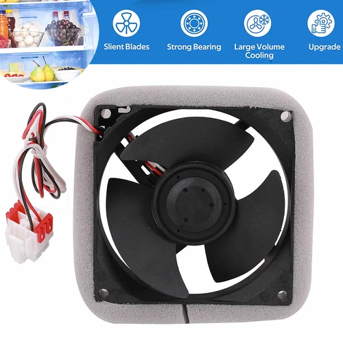 DA81-06013A Refrigerator Evaporator Fan Motor for Samsung DA31-00287A - Picture 2 of 16