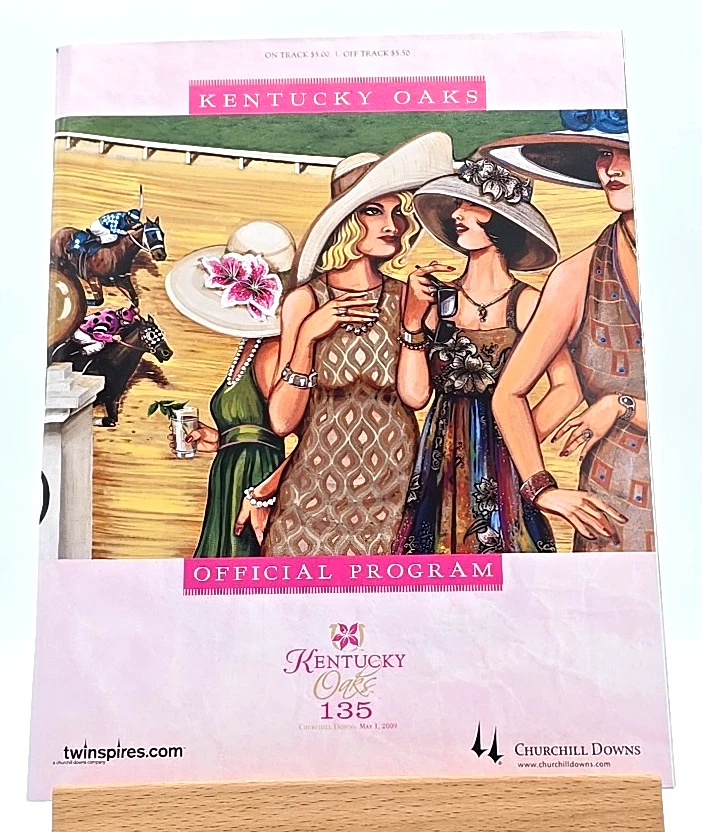 135th Running of the Kentucky Oaks Program 2009, Rachael Alexandra, nuevo/casi nuevo Foto 2 de 3