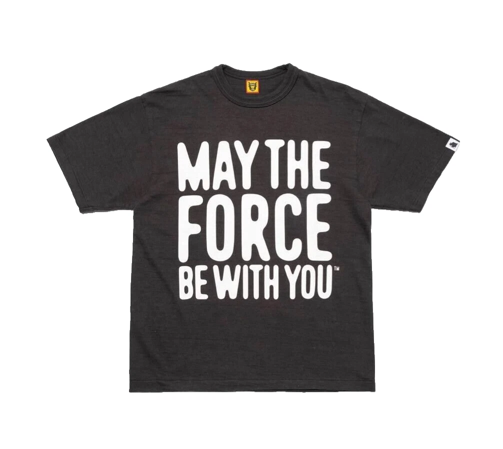 HUMAN MADE x STARWARS Graphic T-Shirt Black Size L 2023FW Cotton  
