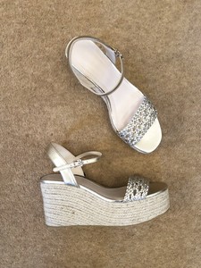 zara gold platform sandals