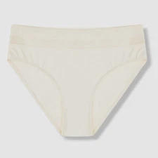 $50 Else Womens Beige Nano Mesh Inset Briefs Panty Size XL