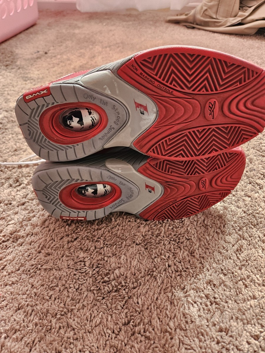 希少✨最安値　Reebok Answer4.5 White Red Black Reebok Answer 4 OG 2021 White Red for Sale | Authenticity