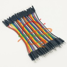 40pcs 10CM Dupont Male To Male Jumper Wire Ribbon Cable for Breadboard Arduino