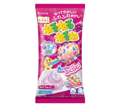 Japan DIY Süßigkeiten Kit Kracie Nerunerune Traubengeschmack 23,5 g × 10 Beutel