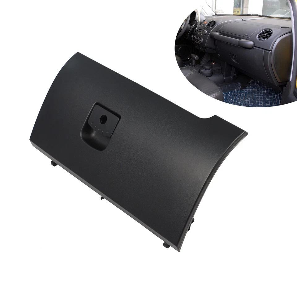 For Volkswagen Beetle 2003-2010 Black Glove Box Door Lid 1C1880247R 1C1880300G Foto 3 de 4