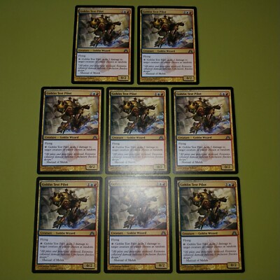 8 Goblin Test Pilot Dragon's Maze Magic the Gathering MTG 8