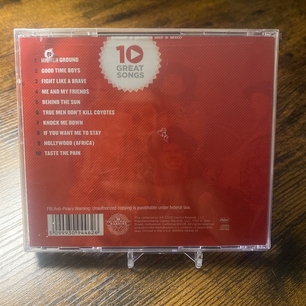 Red Hot Chili Peppers 10 Great Songs Alternative Rock CD NEW