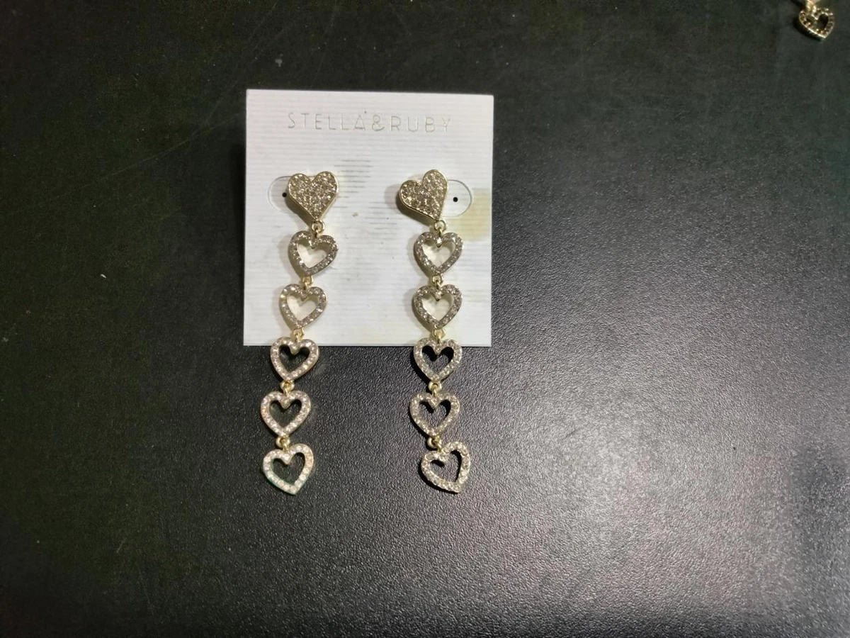 Stella and ruby earrings sale