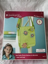 NIB American Girl Crafts Fun Fabric Bag Kit