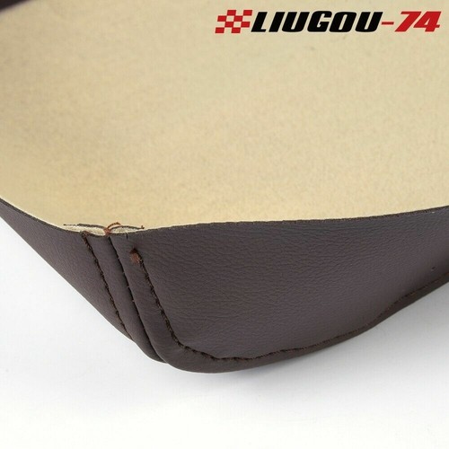 Ajuste para Ford F-150 2009-2014 cuero consola central reposabrazos tapa cubierta marrón nuevo - Imagen 8 de 12