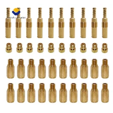 40pcs Carburetor Main Jet Slow Pilot Jet Kit for PWK Keihin OKO CVK Carb Gold