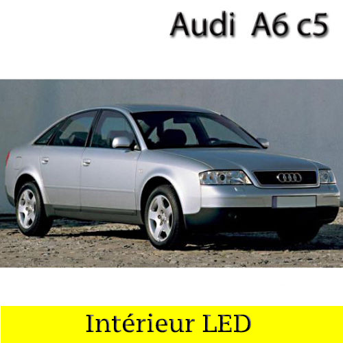 Kit De Bombillas LED Iluminación Interior Blanca Para Audi A6 C5