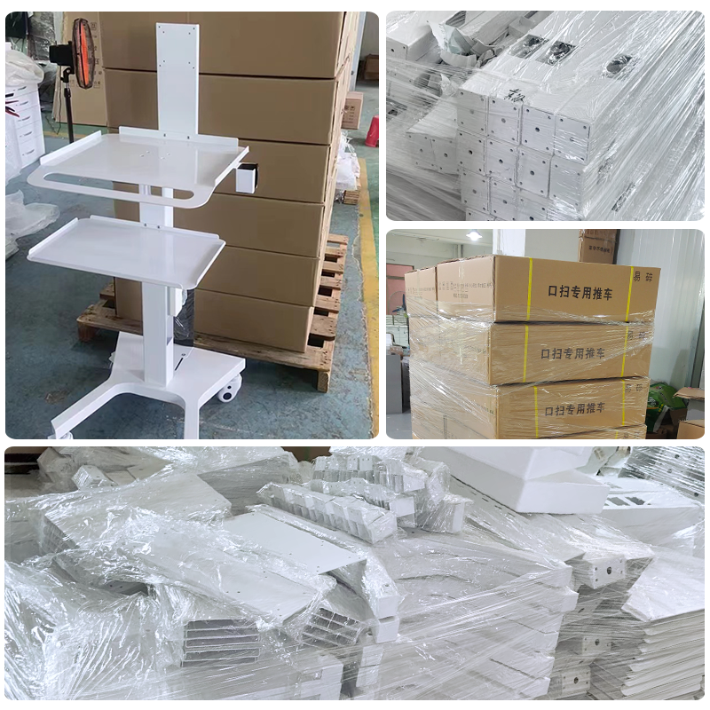 Medical Dental Lab Trolley Cart Intraoral Scanner Mobile Cart Clinic ...